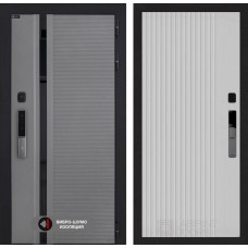 Входная дверь Пиано Смарт 2.0 панель 29 - Белый рельеф софт