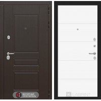 Входная дверь Мегаполис 13 - Белый софт