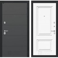 Входная дверь ART графит 26 - Эмаль RAL 9003