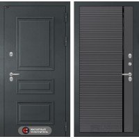 Атлантик 22 - Графит софт, черная вставка