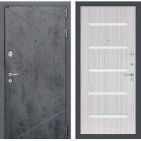 LOFT 01 - Сандал белый, стекло белое