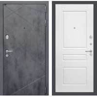Входная дверь LOFT 03 - Белый софт