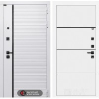 ROYAL 25 - Белый софт, черный молдинг