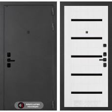 СОНАЛАБ 01 - Белое дерево, стекло черное