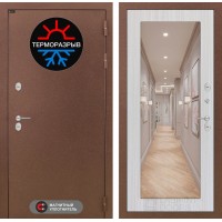 Термо Магнит с зеркалом 18 - Сандал белый