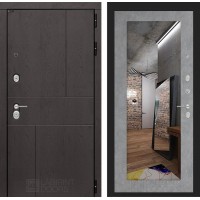 URBAN с зеркалом 18 - Бетон светлый