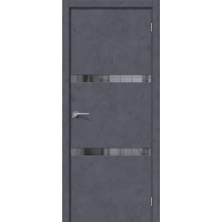 Порта-55 4AF Graphite Art Mirox Grey 200*80