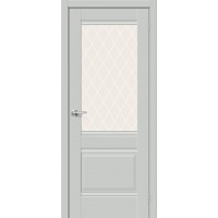 Прима-3 Grey Matt White Сrystal 200*70