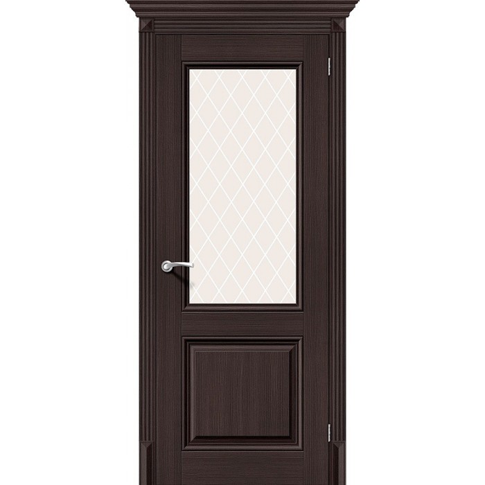 Классико-33 Wenge Veralinga White Сrystal 200*70