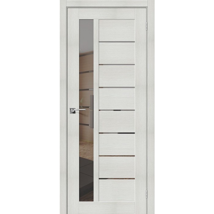 Порта-27 Bianco Veralinga Mirox Grey 200*90