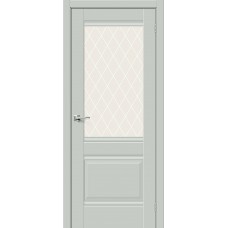 Прима-3 Grey Matt White Сrystal 200*60