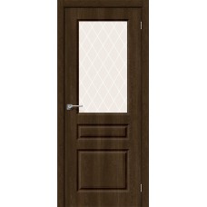 Скинни-15 Dark Barnwood White Сrystal 200*80