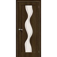 Вираж-2 Dark Barnwood Art Glass 200*70