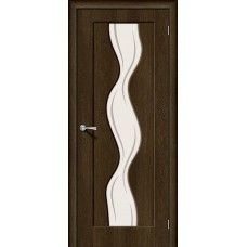 Вираж-2 Dark Barnwood Art Glass 200*90