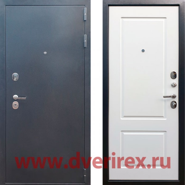 Входная дверь Rex ReX Кёльн антик серебро ФЛ-117