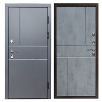 Сибирь термо премиум Вертикаль grey Горизонт бетон темный