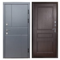 Сибирь термо премиум Вертикаль grey Классика венге