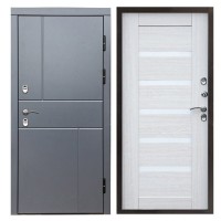Сибирь термо премиум Вертикаль grey Царга лиственница