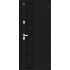 Thermo Техно Декор Букле черное/Cappuccino Veralinga 205*86 правое