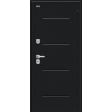 Thermo Лайн/BChrome Букле черное/Wenge Melinga 205*96 правое