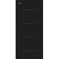 Техно/SBlack Букле черное/White Silk 205*86 левое