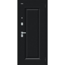 Флэш МФ/BChrome Букле черное/Cappuccino Melinga 205*86 правое