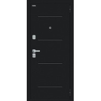 Техно/BChrome Букле черное/Cappuccino Melinga 205*96 правое