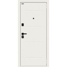 Аура/SBlack Шагрень белая/White Silk 205*86 левое