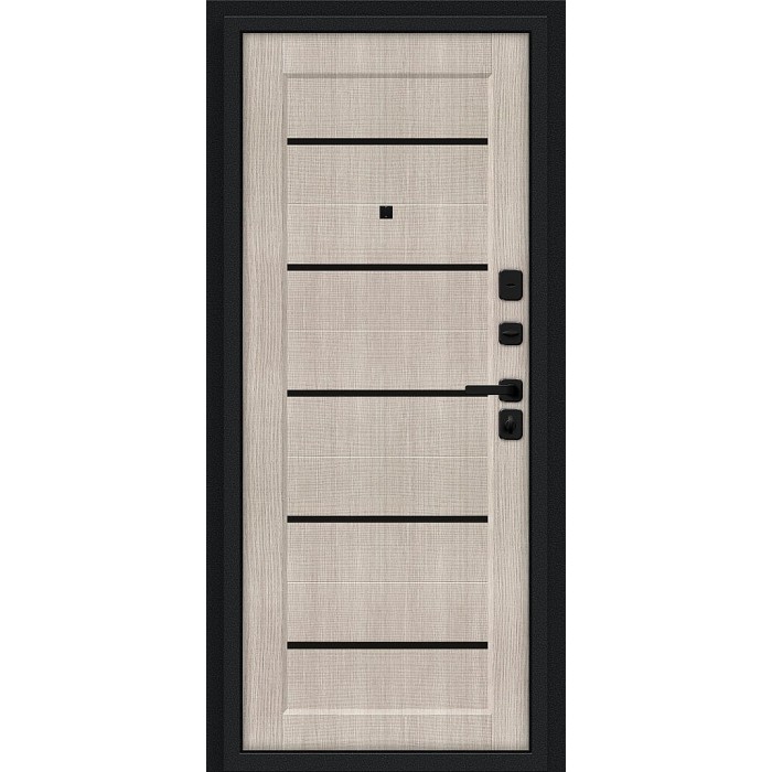 Борн/SBlack Букле черное/Cappuccino Melinga 205*86 правое