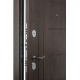 Porta S 9.П29 (Модерн) Almon 28/Wenge Veralinga 205*98 правое