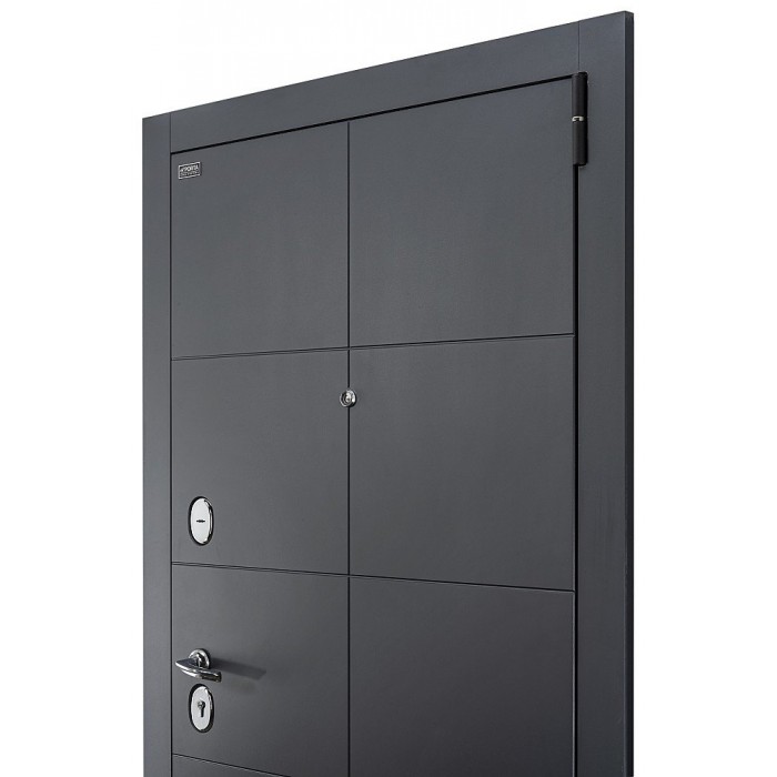 Porta S 10.П50 (AB-6) Graphite Pro/Virgin 205*88 левое