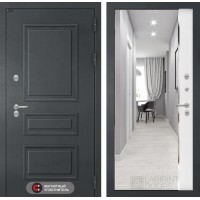 Атлантик с зеркалом Панорама - Белый софт