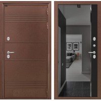 Термо Лайт с зеркалом Панорама с тонировкой - Черный кварц