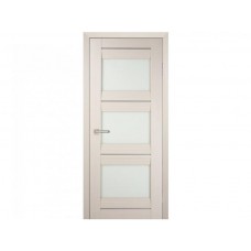 Межкомнатная дверь PROFILO PORTE PSS-11, Перламутровый дуб со стеклом Белый лакобель