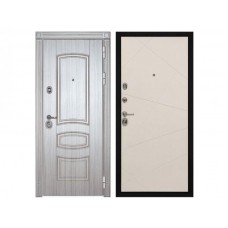 Входная дверь Сударь МД-42 Рисунок Лучи Шампань Soft-Touch