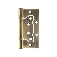 Петля универсальная без врезки 500-2BB 100x2,5 AB (бронза)
