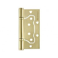 Петля универсальная без врезки 500-2BB 100x2,5 SB (мат. золото)