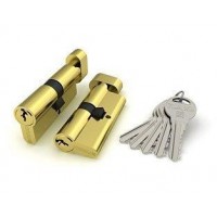 Цилиндровый механизм с вертушкой R302/60 mm-BL (25+10+25) BBP латунь 5 кл. БЛИСТЕР