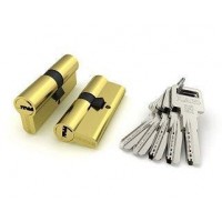 Цилиндровый механизм R600/60 mm (25+10+25) BBP латунь 5 кл.