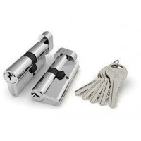 Цилиндровый механизм с вертушкой R302/70 mm-BL (30+10+30) CP хром 5 кл. БЛИСТЕР