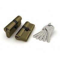 Цилиндровый механизм R300/70 mm (30+10+30) AB бронза 5 кл.