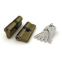 Цилиндровый механизм R300/60 mm-BL (25+10+25) AB бронза 5 кл. БЛИСТЕР