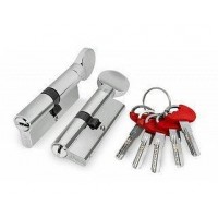 Цилиндровый механизм D-PRO502/70 mm (30+10+30) CP хром 5 кл.