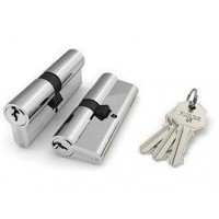 Цилиндровый механизм 100 CA 80 mm (35+10+35) CP хром 5 кл.