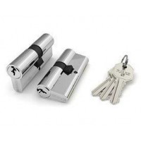 Цилиндровый механизм 100 CA 65 mm (25+10+30) CP хром 3 кл.