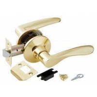 Ручка защелка 6020 PB-P (без фик.) золото