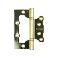 Дверные петли Vantage, золото, (2BB-PB 100*75*2,5)