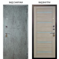 Стальная БЕРЛОГА XS / Агат Темный бетон / Александра Буксус