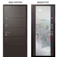 Стальная БЕРЛОГА XS / Агат Венге горизонт / Вояж Венге