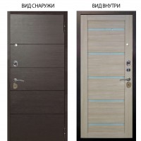 Стальная БЕРЛОГА XS / Агат Венге горизонт / Александра Буксус